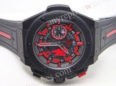 Swiss 7750 Automatic Hublot Big Bang King Power Red Devil Watch